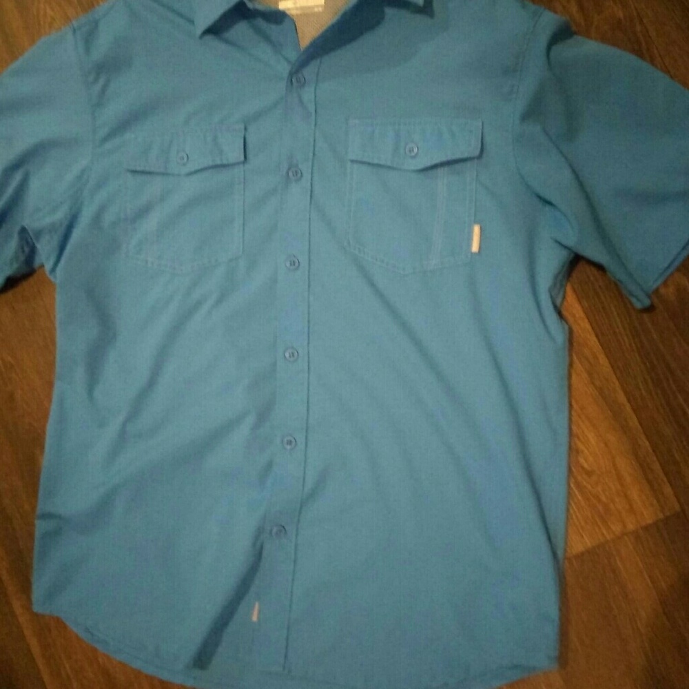 Columbia button up shirt